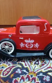 ماشین اسباب بازی کلاسیک قدرتی سایز بزرگ
