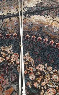 دو عدد چوب پرده ریلی سه متری