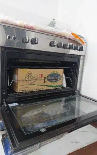 گاز فر دار تمام استیل سالم بدون خرابی