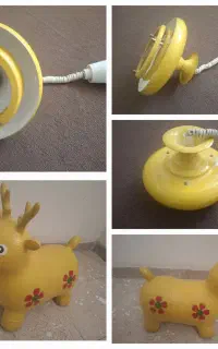 لوستر و گاو بادی