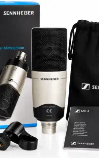 پکیج گویندگی و ضبط حرفه‌ای  Sennheiser MK4 + UR12