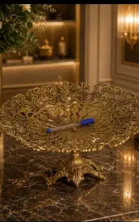 میوه خوری سایز بزرگ برنز رنگ ثابت