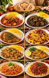 غذای خانگی و بیرون بر مایسا