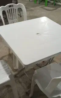 میز و صندلی پلیمری ناصر کد۱