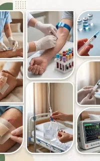تزریقات و خدمات پرستاری در منزل