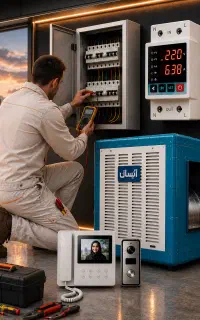 برقکار ساختمان کلی جزئی تمام نقاط