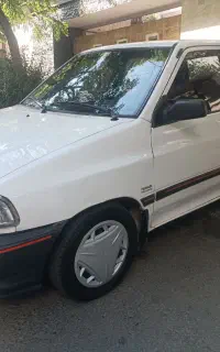 پراید هاچبک مدل 80 عروسک سقف و ستون شاسی بیرنگ
