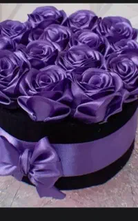 باکس گل بنفش