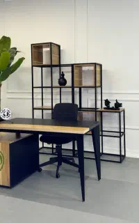 میز کارشناسی T510 باپایه فلزی و اداری