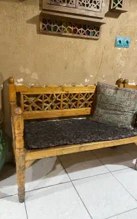 نیمکت چوبی سنتی