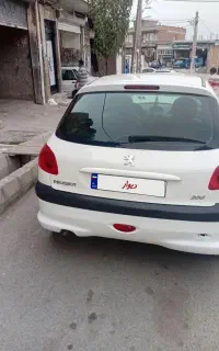 ماشین ۲۰۶مدل ۸۹