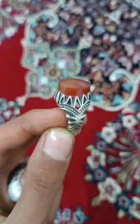 انگشتر عقیق قدیمی