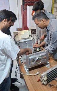 آموزش تعمیرنصب پکیج کولرگازی اسپرسوساز ،پمپ آب