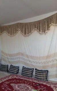 چهار عدد پرده درحد نو