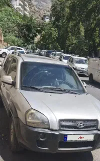 توسان نقره‌ای 2008 فول کمپلت رنگ 1900مقطوع