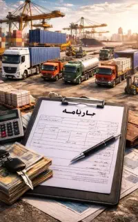 بارنامه شهری ، بارنامه ماشین سنگین