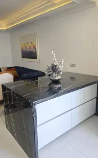 جزیره آشپزخانه سالم دارای 4 کشوی کاربردی و بزرگ