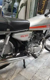 هندا CG 125 ژاپن مدل ۱۳۷۰ پلاک ملی