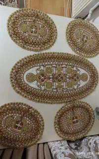رومیزی پنج تیکه