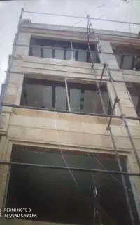 سنگ کاری نما و کاشی کاری . اجرکاری وبنایی