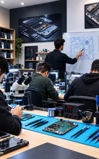 اموزش تعمیرات گوشی با مدرک
