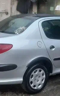 پژو ۲۰۶ sd tu5 نقره ای