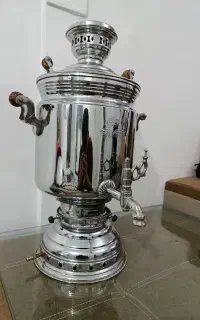 سماور برنجی بزرگ
