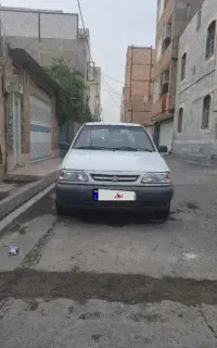 پراید مدل ۸۴ سفید