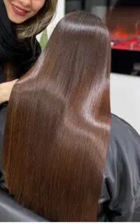 مدل برای کراتین . پروتین احیا بوتاکس