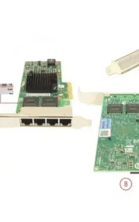 کارت شبکه 4 پورت اینتلIntel I350-T4 گیگابیتی pci