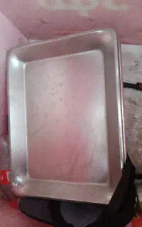 سینی استیل ساندویچی کبابی 2عدد