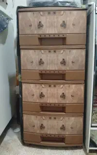 کشو پلاستیکی ۴طبقه بزرگ