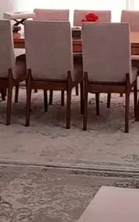 میز ناهار خوری ۸ نفره همراه ۸ صندلی