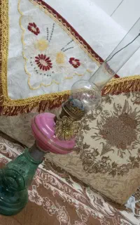 چرااغ گرسوز عتیقجات قدیمی سالم و شیک
