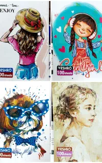 دفتر مشق و نقاشی به قیمت عمده