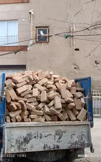 حمل نخاله مصالح با نیسان کمپرسی