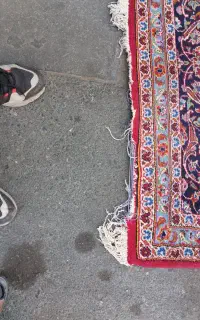 فرش لاکی دستباف کاشانی ۹ متری