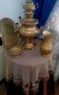سماور برنجی