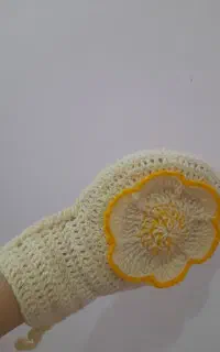 لیف با طرح گل برجسته تک و عمده