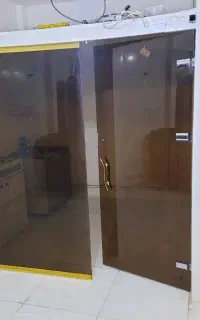شیشه سکوریت وکرکره برقی