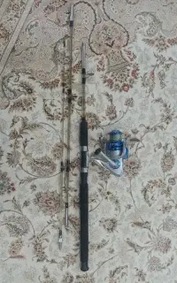 چوب و چرخ ماهیگیری حرفه ای کروکودیل