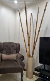 گل و گلدان بامبو