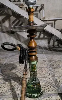 قلیان چوب زرد