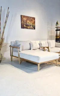 مبل ال دسته چوبی اقساطی
