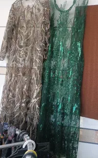 پیراهن تمام ملیله مجلسی وعاوضه