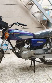 موتور هندا پلاک قدیم86
