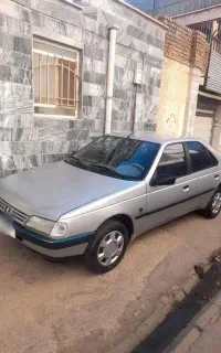 پژو۴۰۵GLXمدل۹۶نقره ای متالیک (سالم وتمیز).