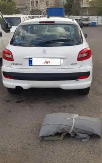 خودرو ۲۰۷ اتوماتیک پانا سفید tu5p