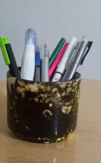 جا قلمدان سفالی