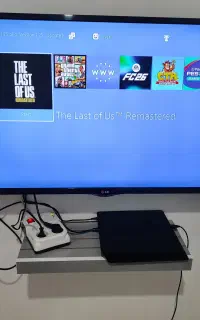 ps4 slim ورژن 9طلایی کپی خور +تلویزیون